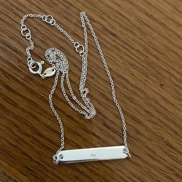 Links of London sterling silver bar necklace - Picture 9 of 12